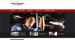 Desktop Screenshot of mastermechanicsnewiberia.com